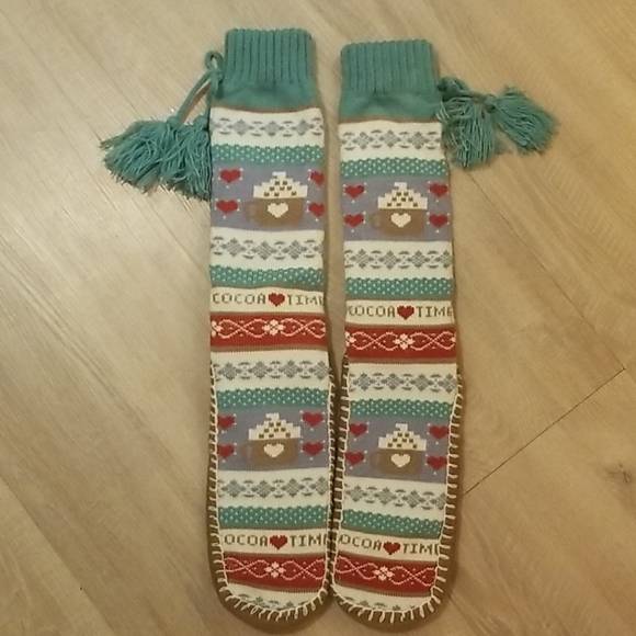 Cocoa Time Slipper Socks - Picture 1 of 8